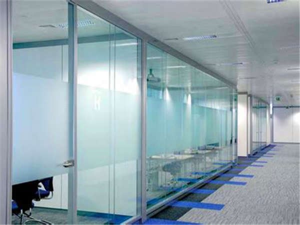 四会单玻磨砂隔断